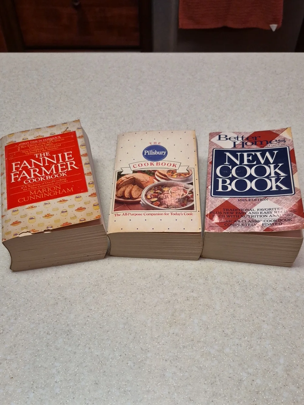 Paperback Cookbooks - Cream Cover Classic Cookbook